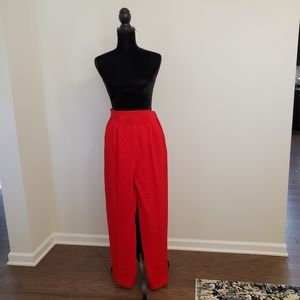 St. John sportswear red pants